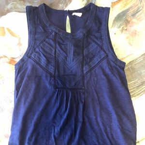 Caslon royal blue cotton tank
